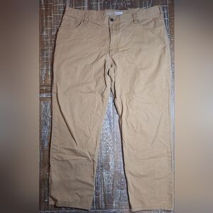 Carhartt Relaxed Fit 40x29(tag 40x30) Brown Workwear Rugged Flex Pant